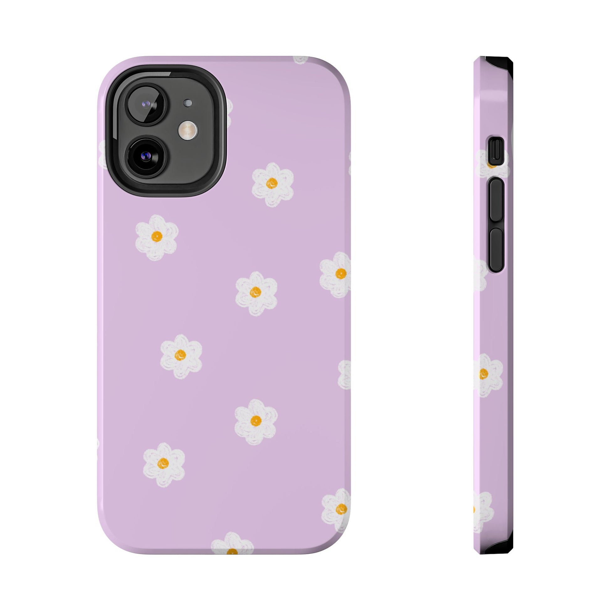 Purple and Mini Flowers Phone Case (Apple & Android)
