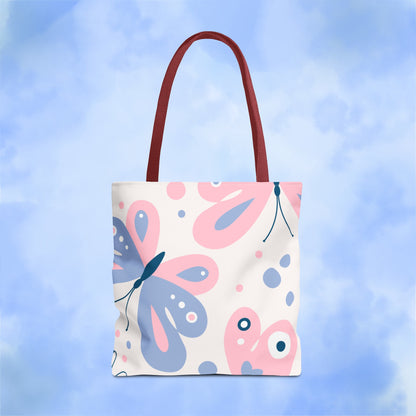 Pastel Butterlies Tote Bag