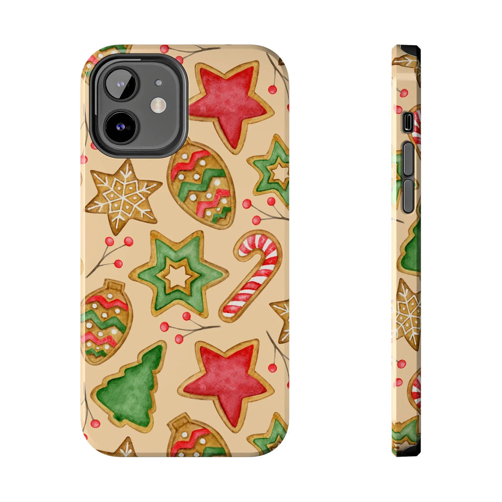 Xmas Holiday Cheer Phone Case (Apple & Android) - Pink Sweetheart