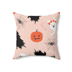 Ghostly Ghouls Square Pillow
