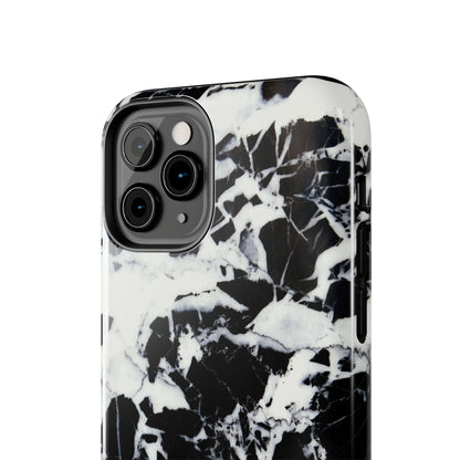 Black & White Shattered Phone Case