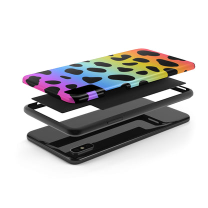 Rainbow Leopard Phone Case