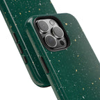 Emerald Gold Flecked Phone Case (Apple & Android)