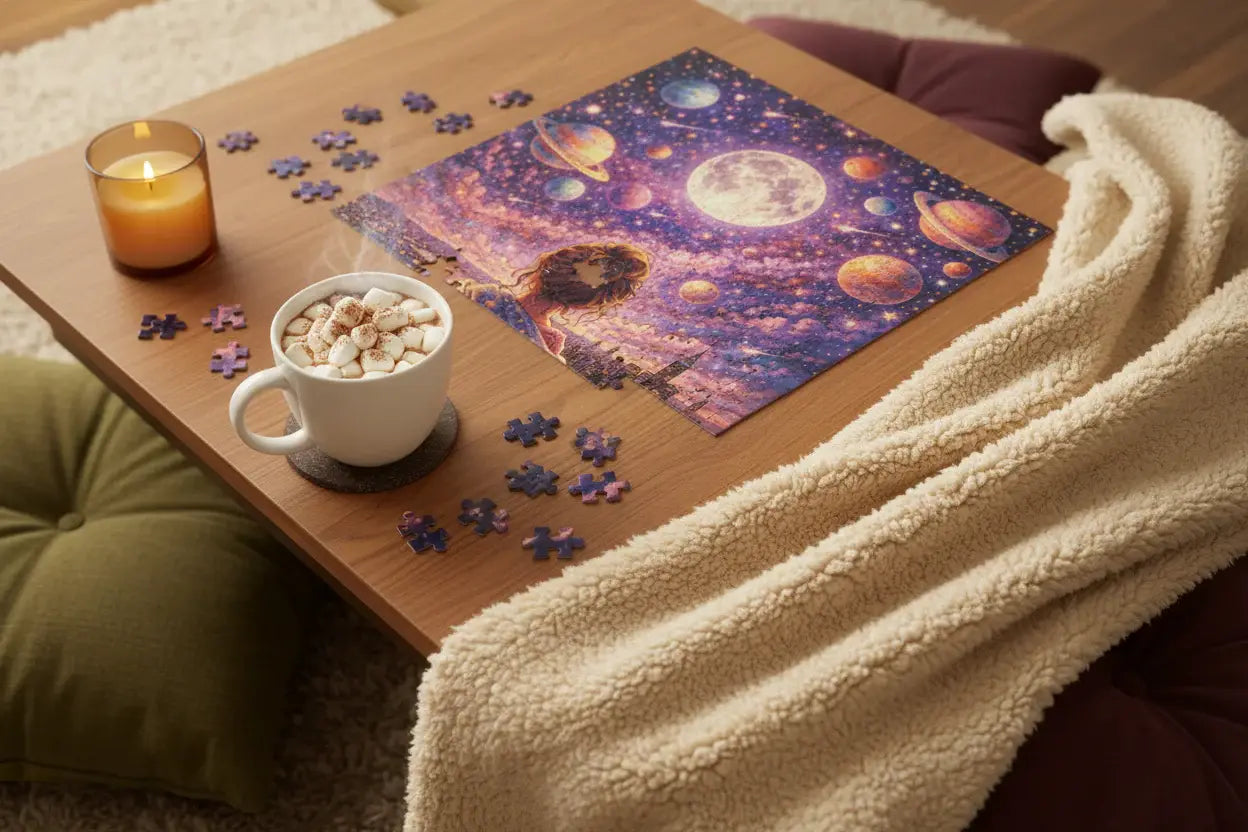 Magnified Galaxy Puzzle - 1014pcs - Pink Sweetheart