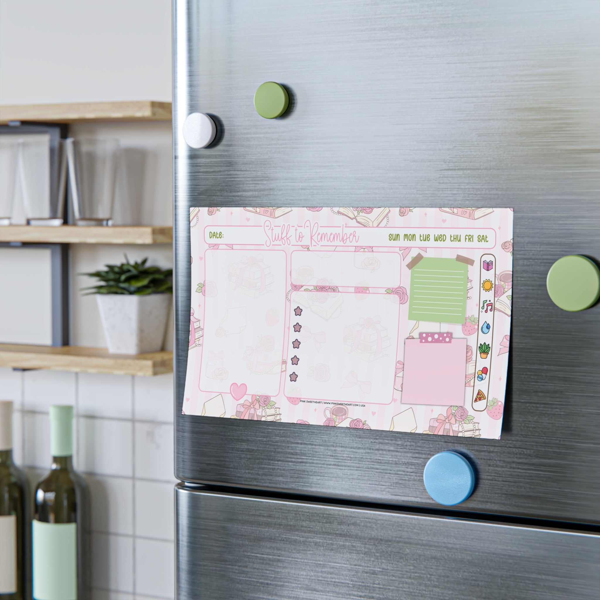 Coquette Tea Time Sticky Note Pad