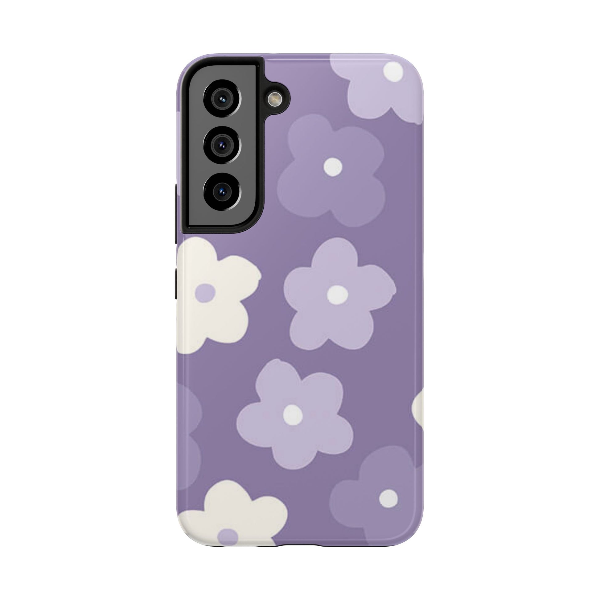 Pastel Purple Flowers Phone Case (Apple & Android)