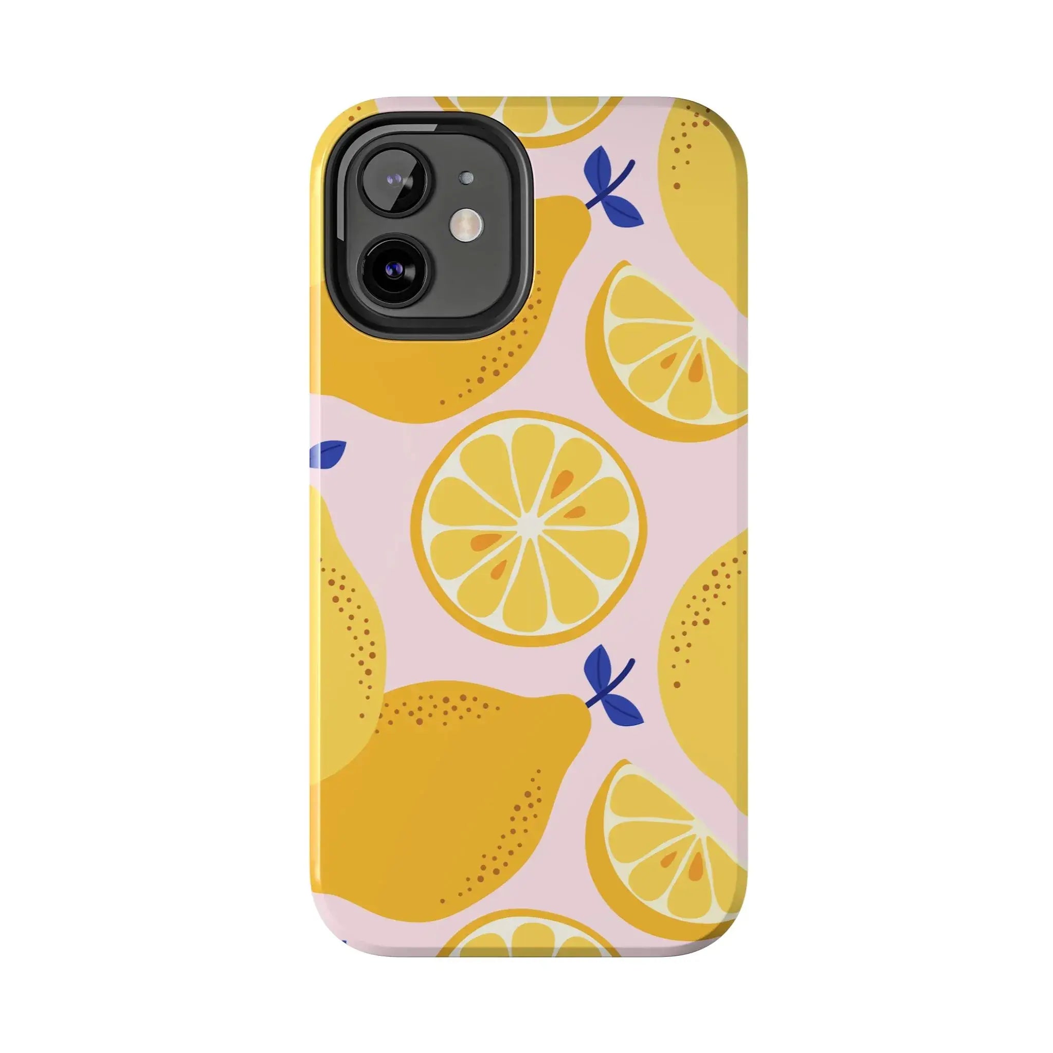 Sour Lemon Drop Phone Case (Apple & Android) - Pink Sweetheart