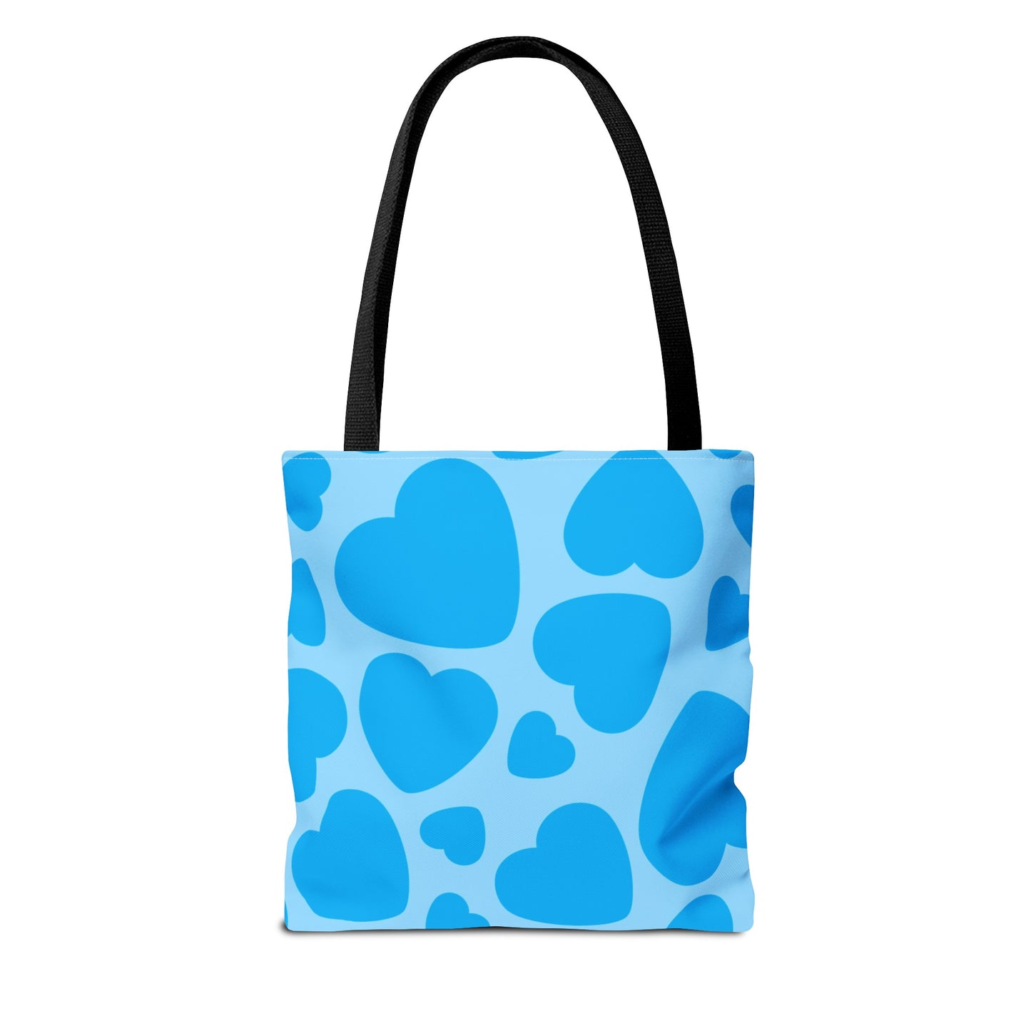 Blue Hearts Tote Bag