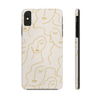 Minimalist Woman Phone Case (Apple & Android)
