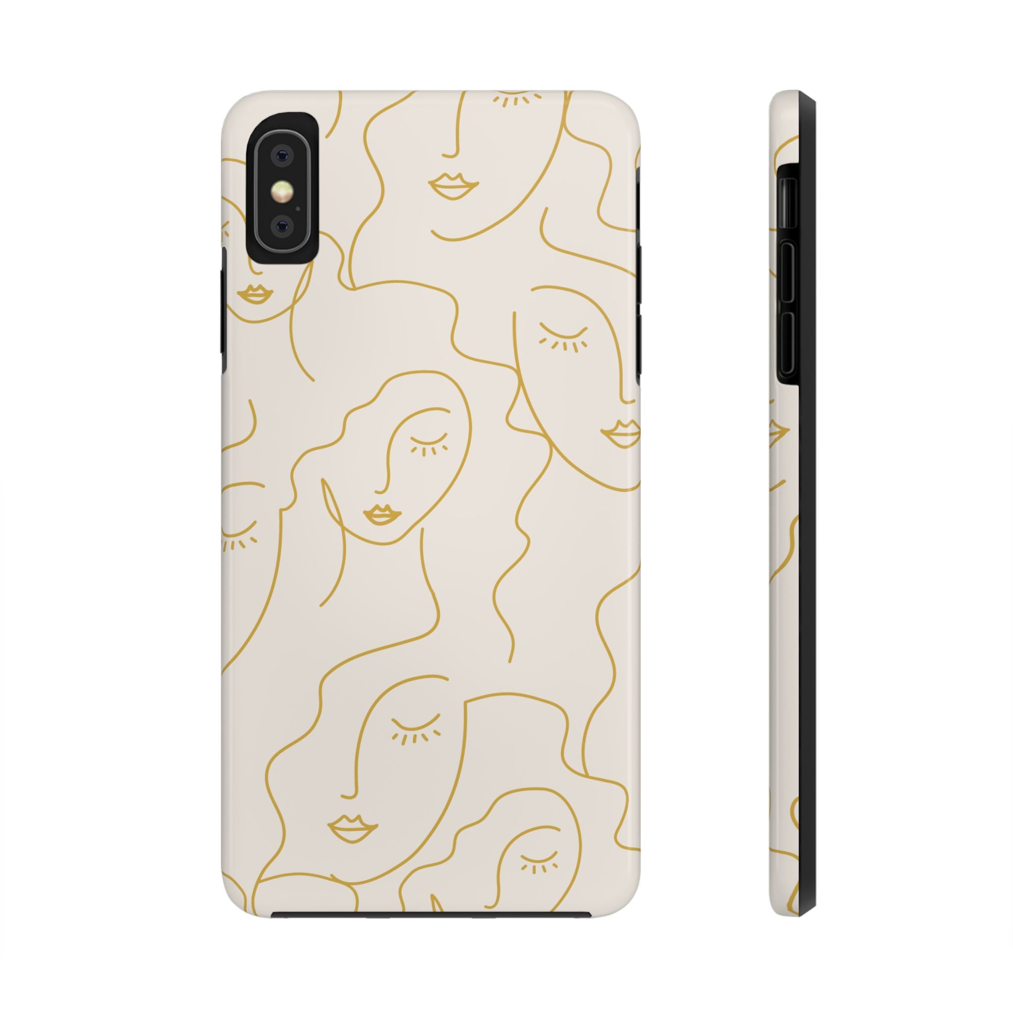 Minimalist Woman Phone Case (Apple & Android)
