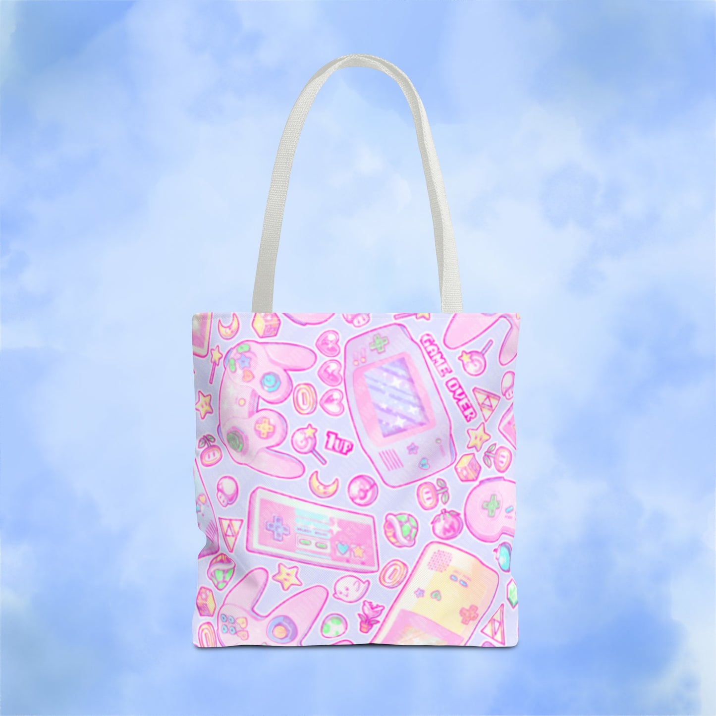 Pink Pastel Gamer Girl Tote Bag