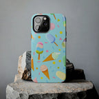 Ice Cream Festival Phone Case (Apple & Android) - Pink Sweetheart