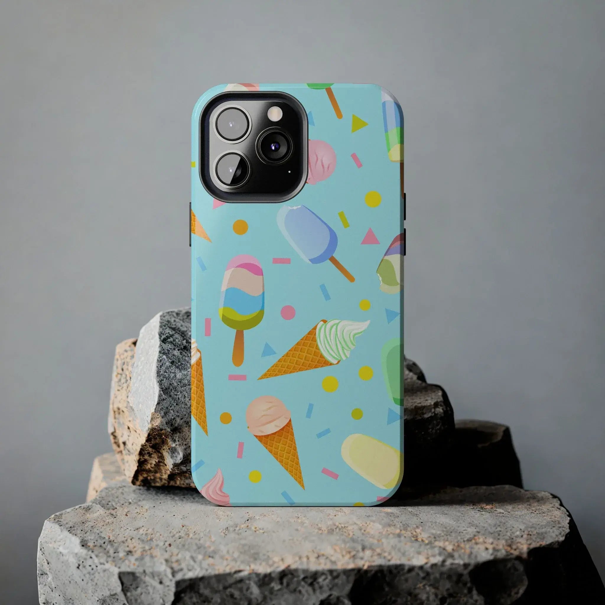 Ice Cream Festival Phone Case (Apple & Android) - Pink Sweetheart