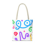 Colorful Doodles Tote Bag