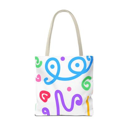 Colorful Doodles Tote Bag