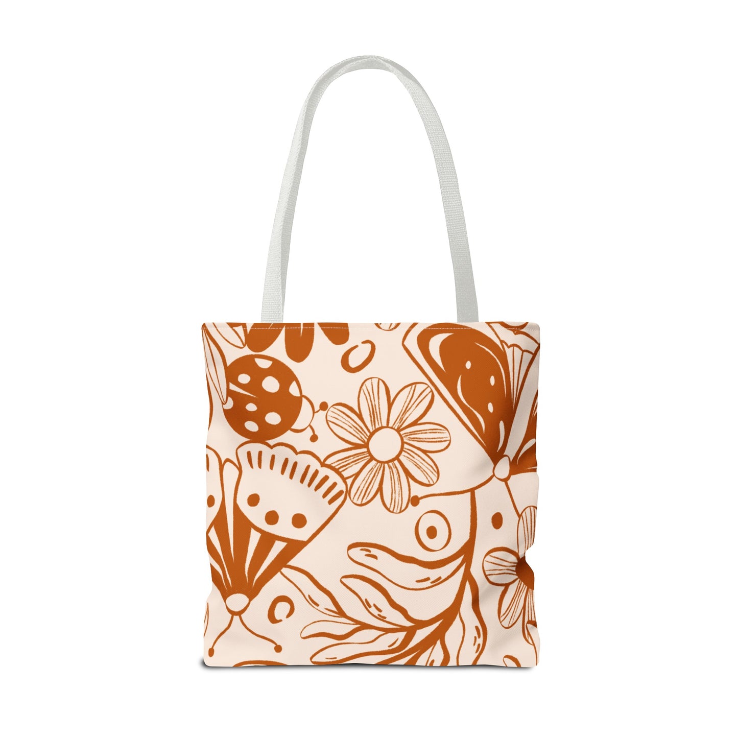 Autumn Butterfly Floral Tote Bag