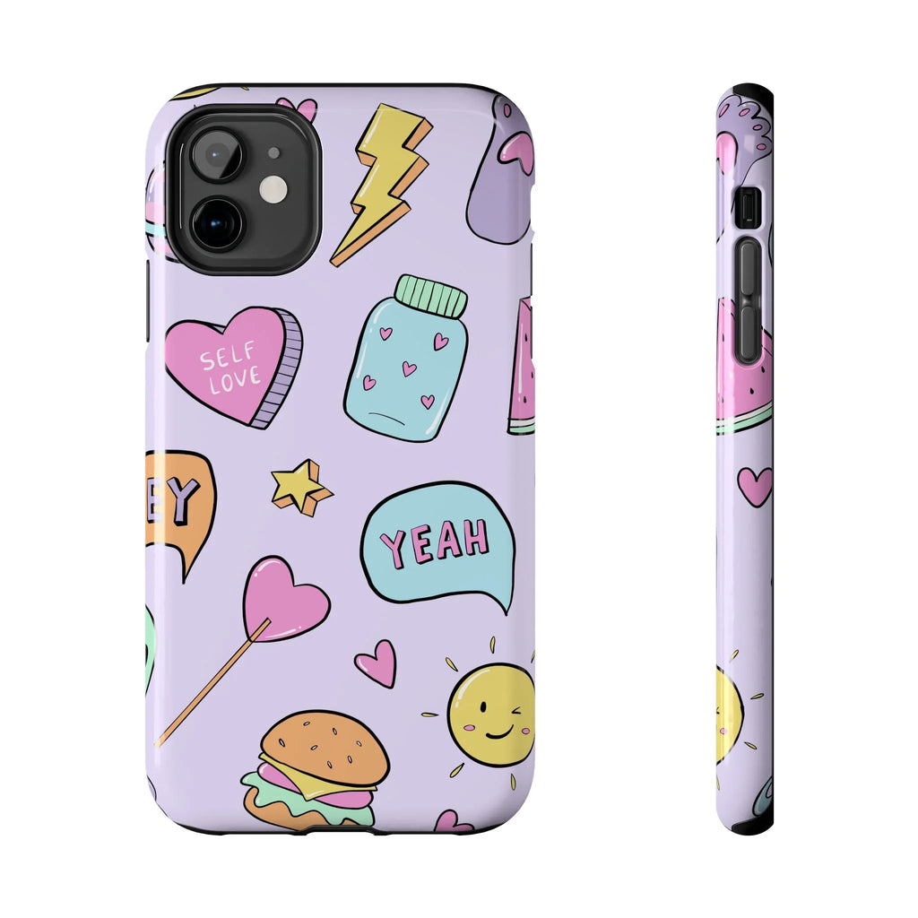 Kawaii Cute Collection Phone Case (Apple & Android) - Pink Sweetheart