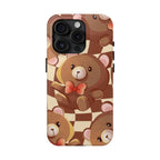 Retro Brown Bear Phone Case (Apple & Android)
