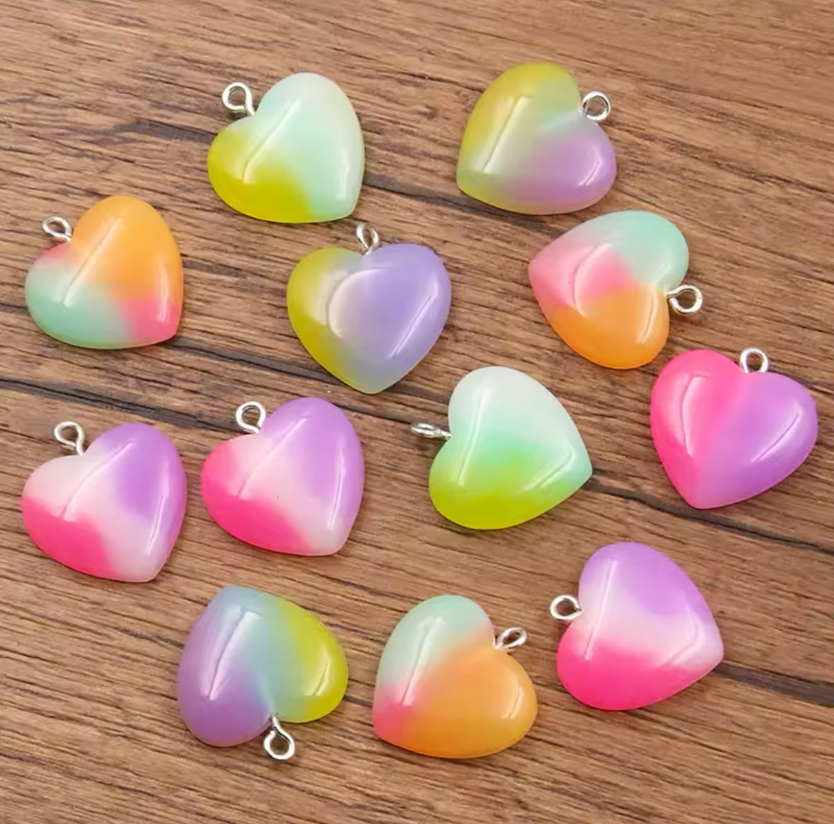 Sherbet Heart Dust Plug Charm