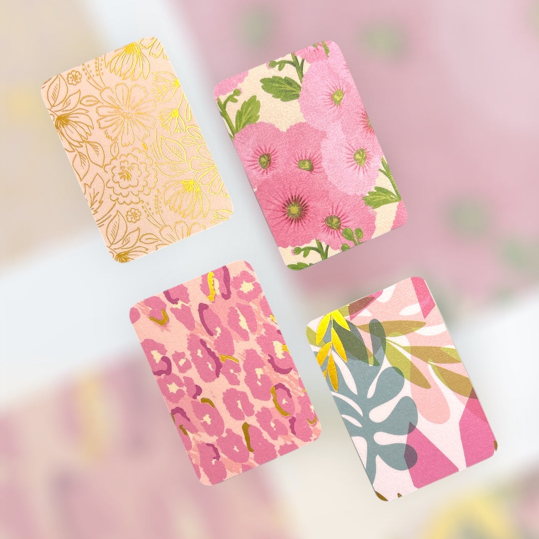 Decorative Wallet Cards 4pcs