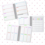 6 Month Undated Hardcover Planner