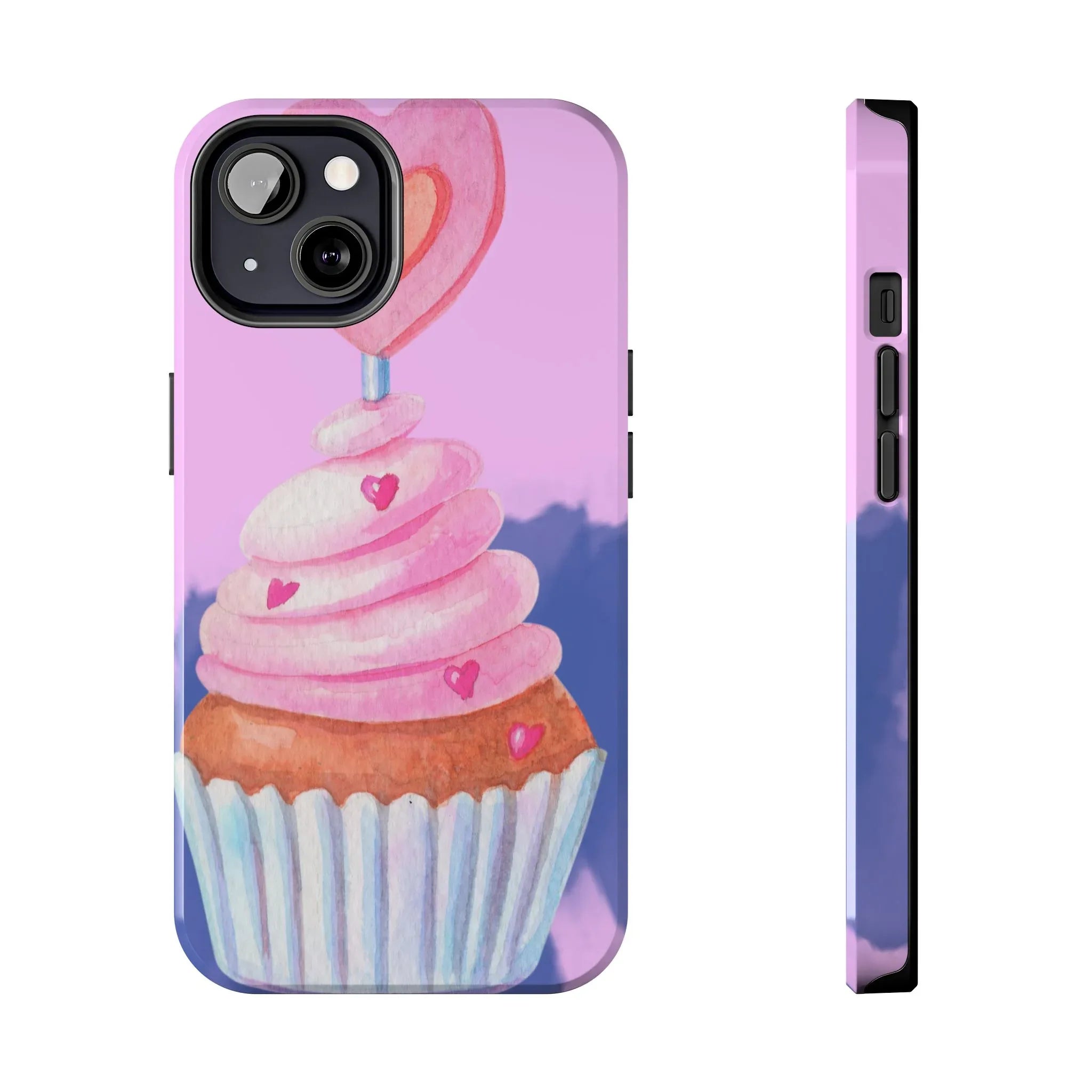 Cutie Cupcake Phone Case (Apple & Android) - Pink Sweetheart