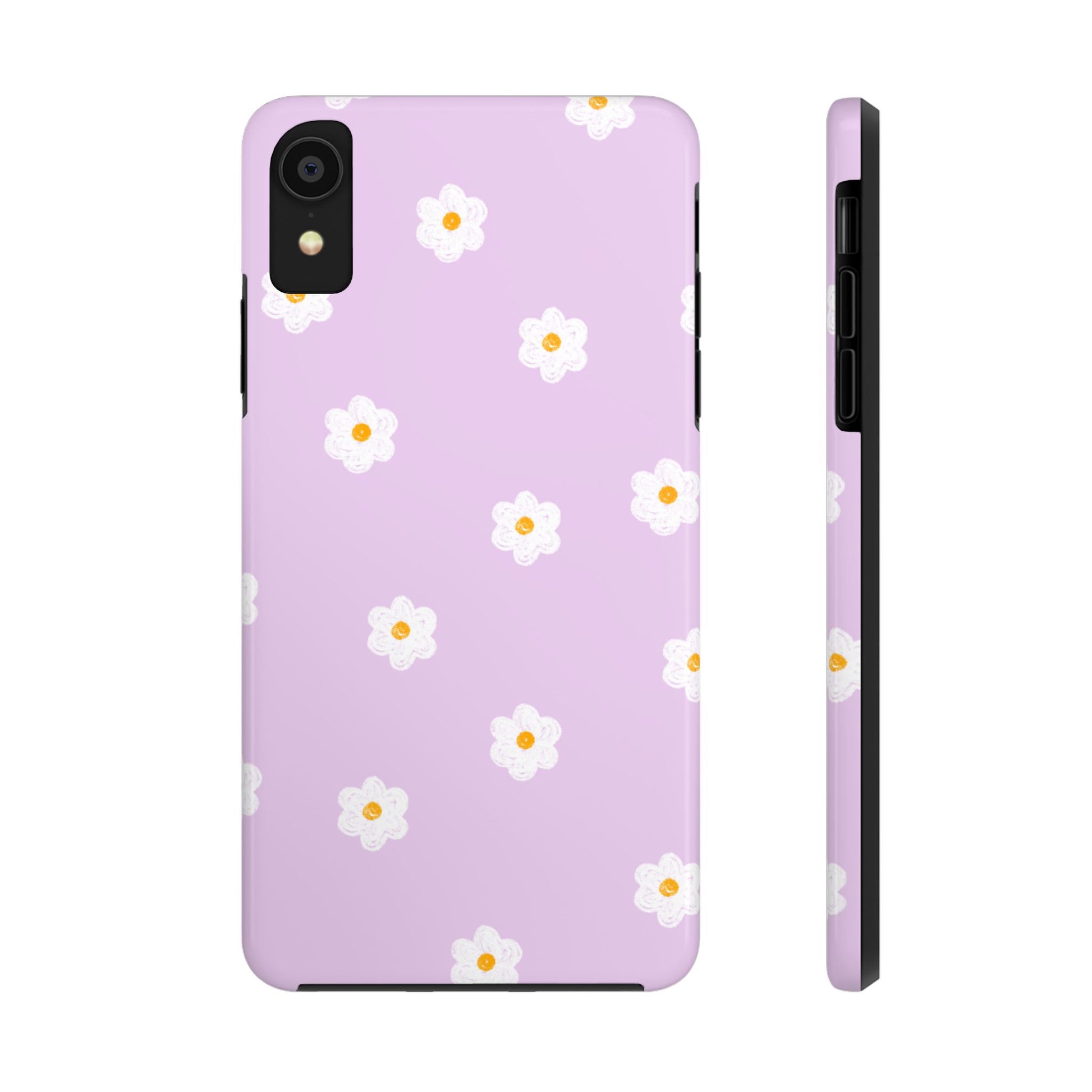 Purple and Mini Flowers Phone Case (Apple & Android)