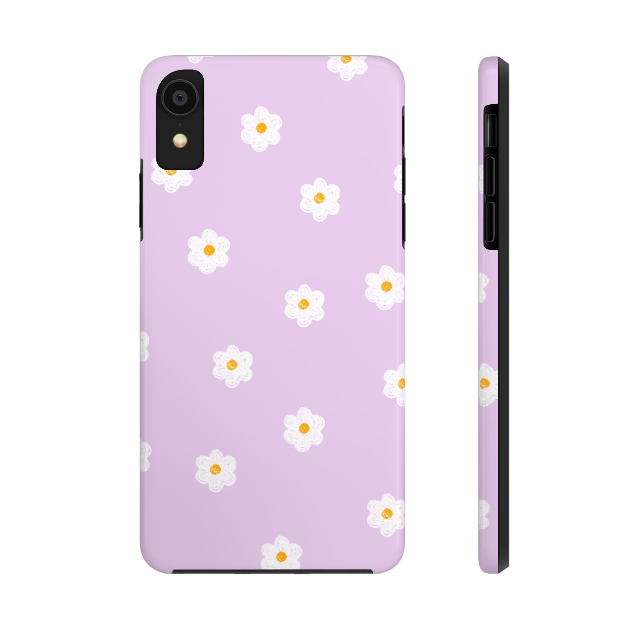 Purple and Mini Flowers Phone Case (Apple & Android)