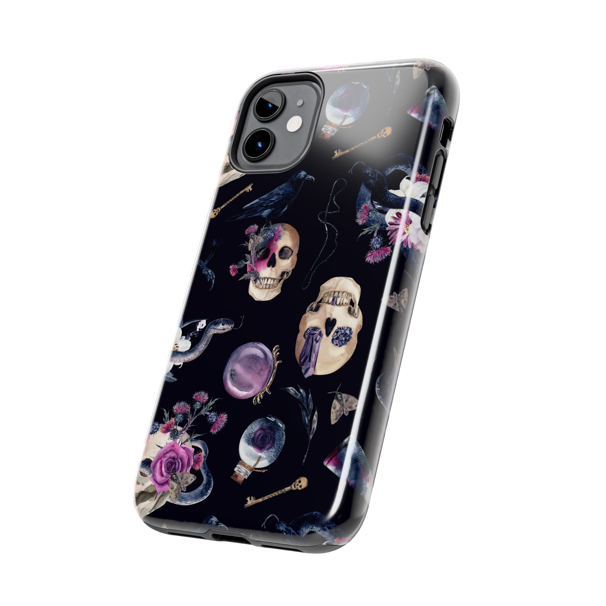 Gothic Witch Spells Phone Case (Apple & Android)