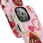 Goodies for My Sweetheart Phone Case (Apple & Android) - Pink Sweetheart