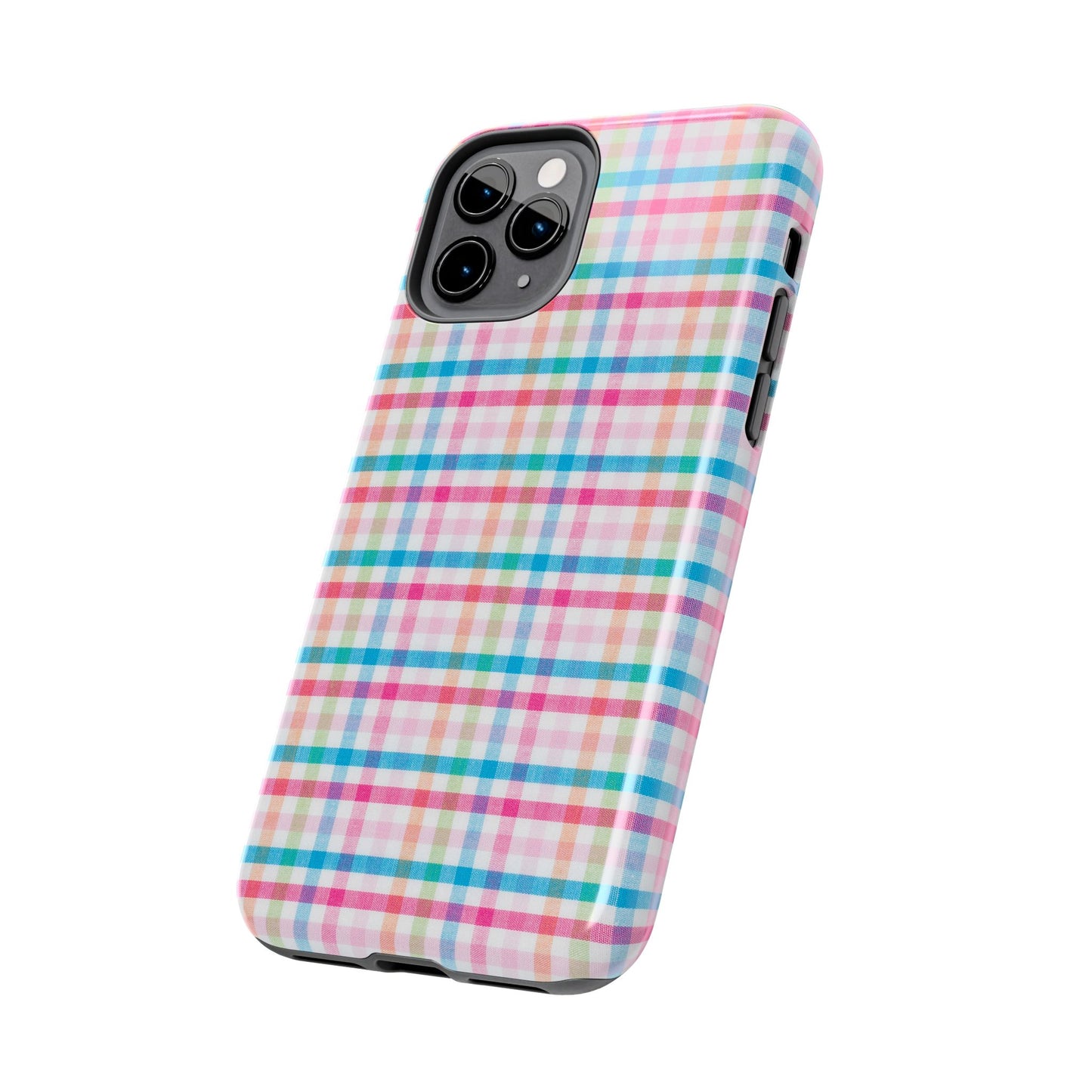 Checked Pattern Phone Case