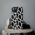Spotted Animal Print Phone Case (Apple & Android) - Pink Sweetheart