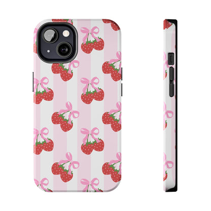 Strawberry Cherries Phone Case