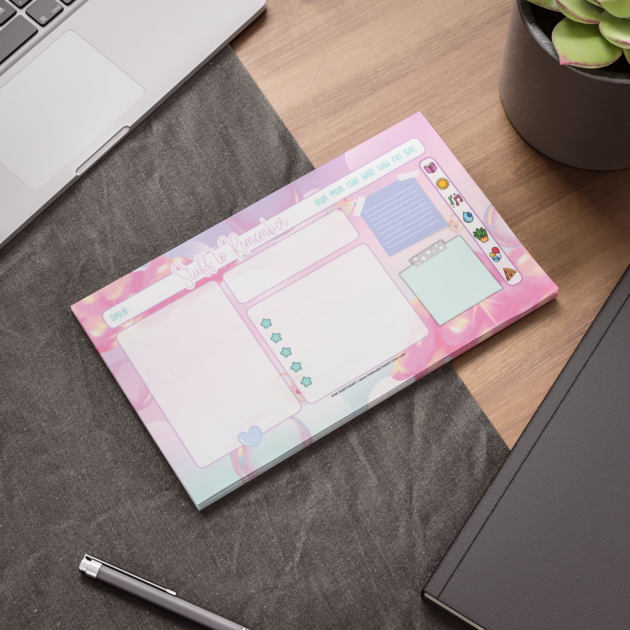Pastel Dreamland Sticky Note Pad