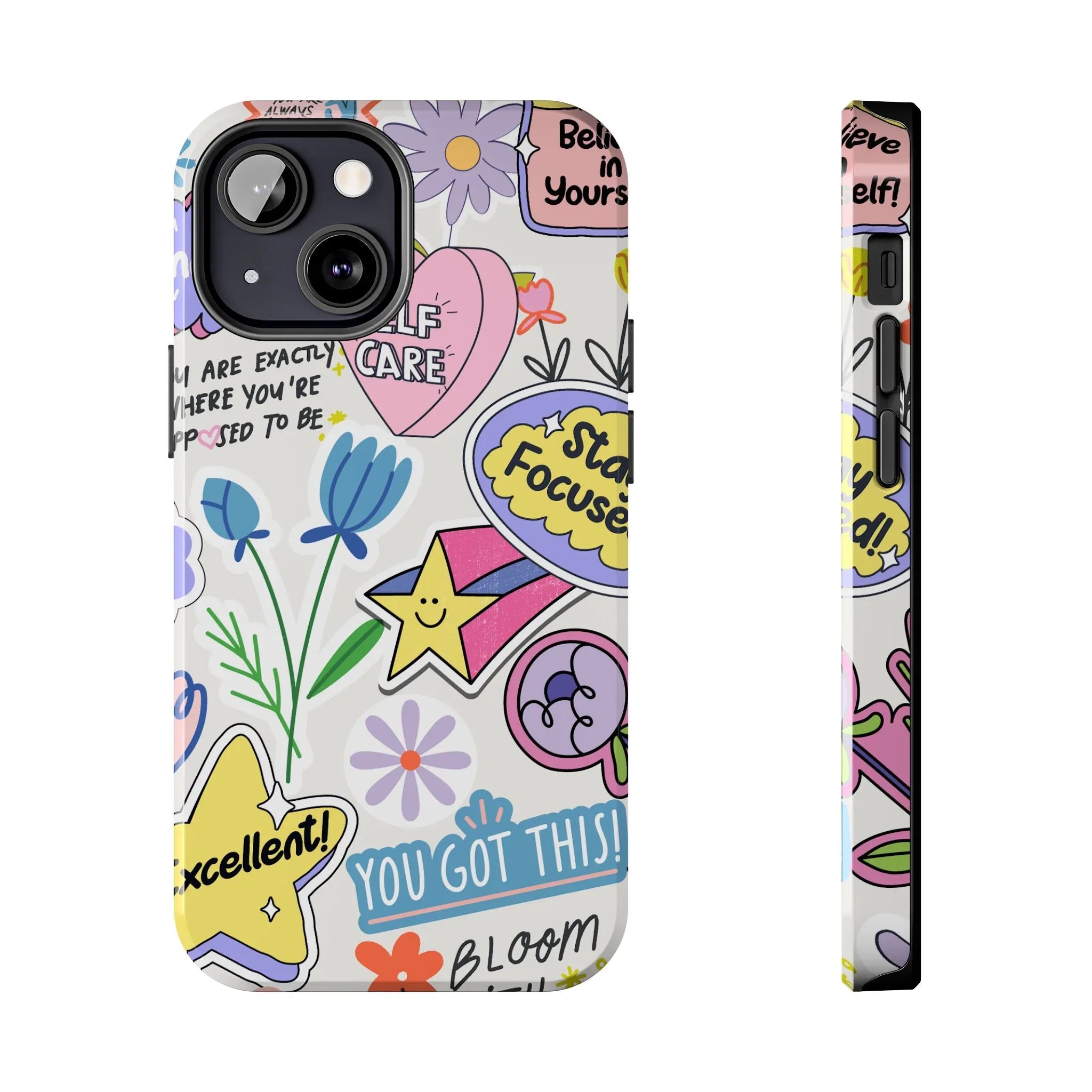 Motivational Phone Case (Apple & Android) - Pink Sweetheart