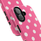 Pink Polka Dot Phone Case (Apple & Android) - Pink Sweetheart
