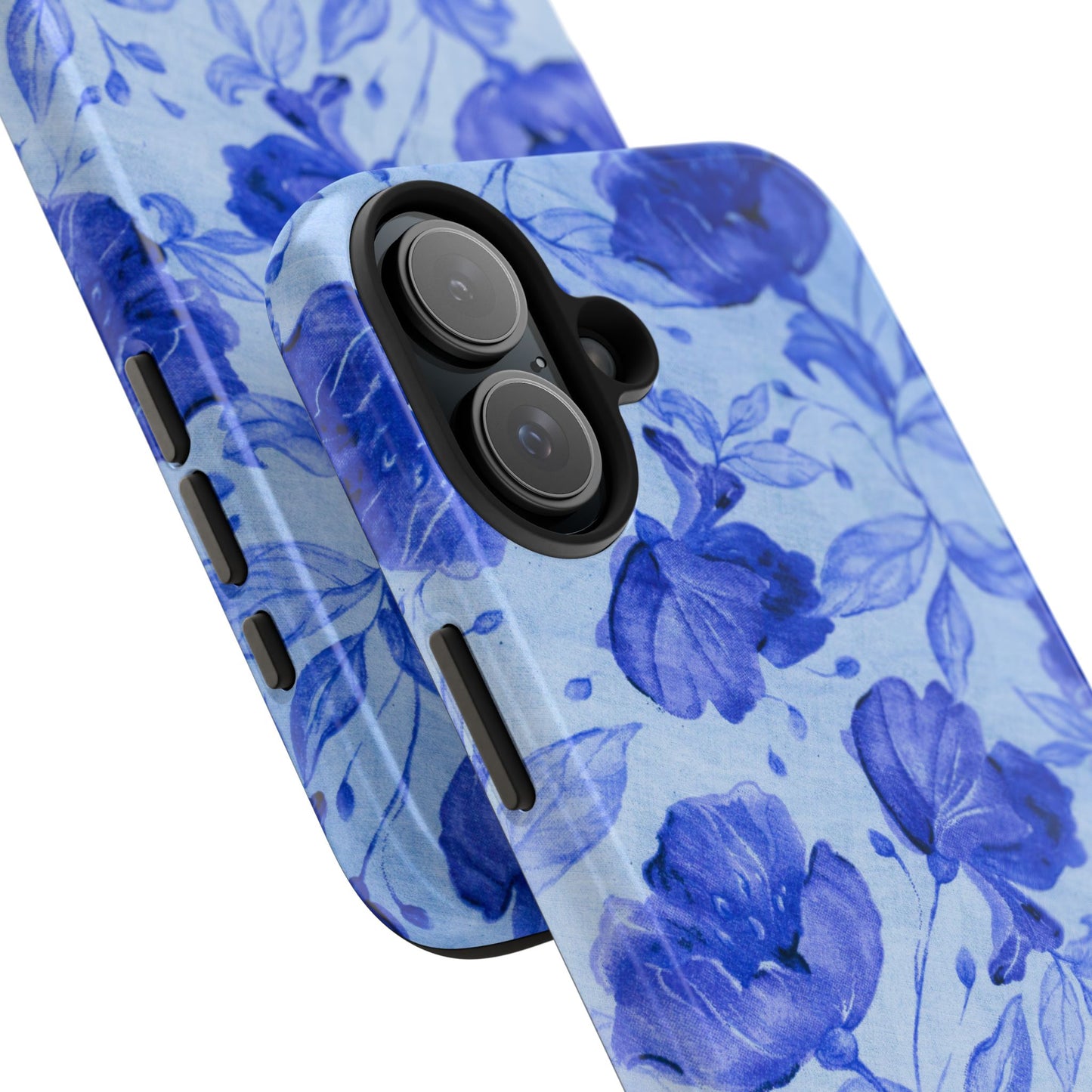 Blue Floral Pattern Phone Case