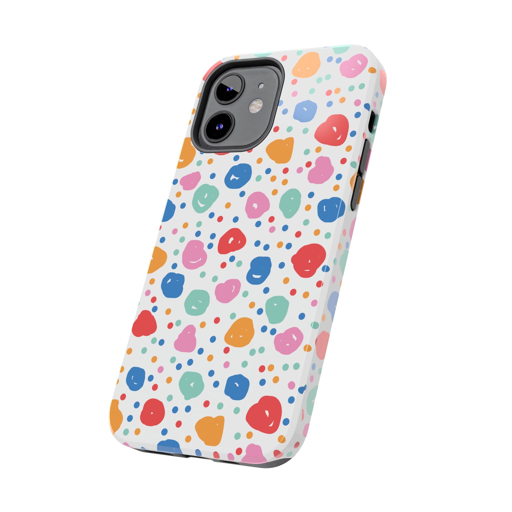 Seamless Hand Drawn Polka Phone Case (Apple & Android)
