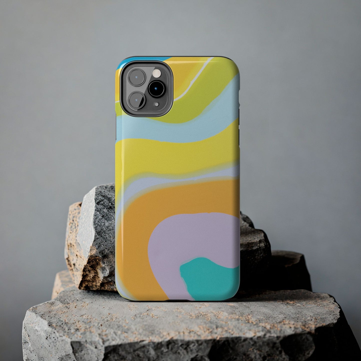 Colorful Pastel Marble Pattern Phone Case