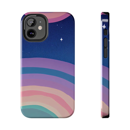 Midnight Rainbows Phone Case