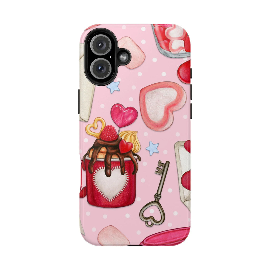 Goodies for My Sweetheart Phone Case (Apple & Android) - Pink Sweetheart