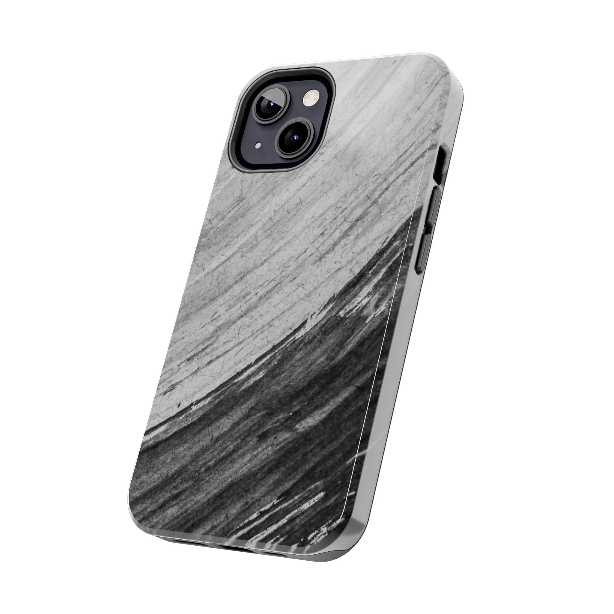 Black & Gray Phone Case (Apple & Android)