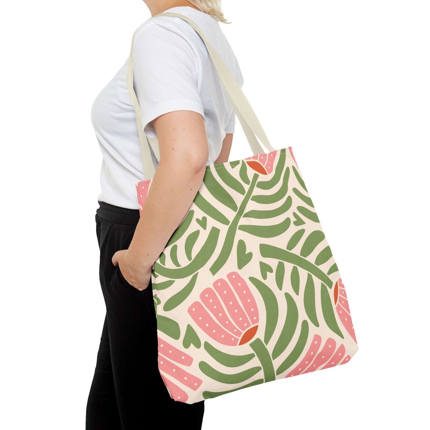 70s Retro Botanicals Tote Bag