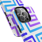 Abstract Neon Maze Phone Case (Apple & Android)