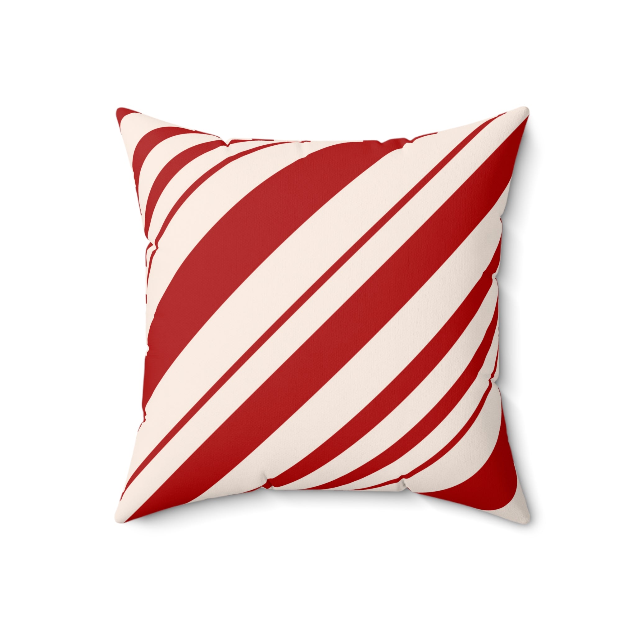 Sweet Peppermint Square Pillow