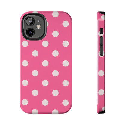 Pink Polka Dot Phone Case