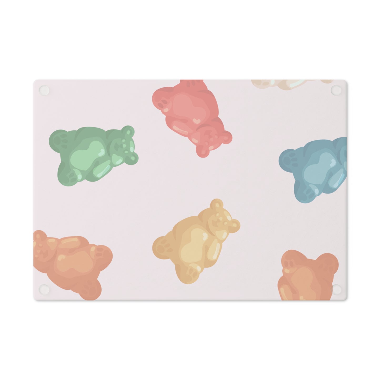 Gummy Bear Glass Cutting Board