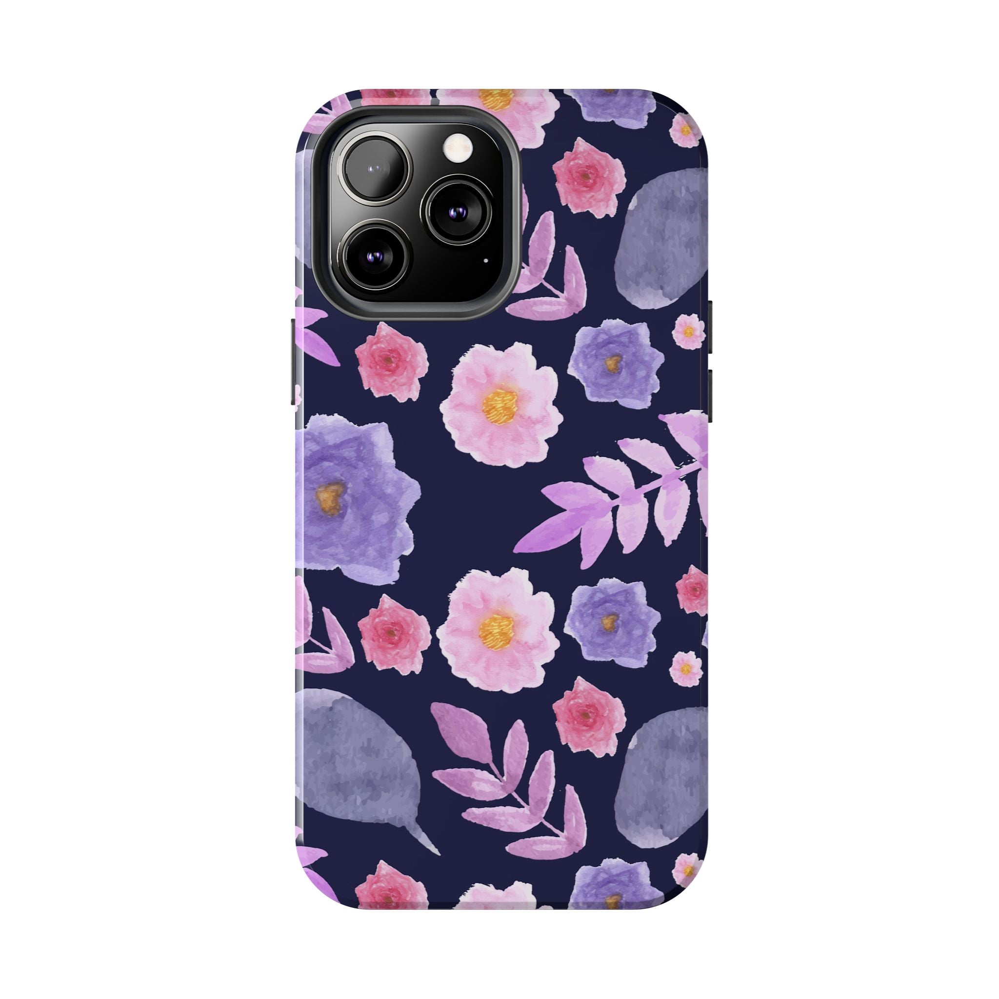 Purple Florals Phone Case (Apple & Android)