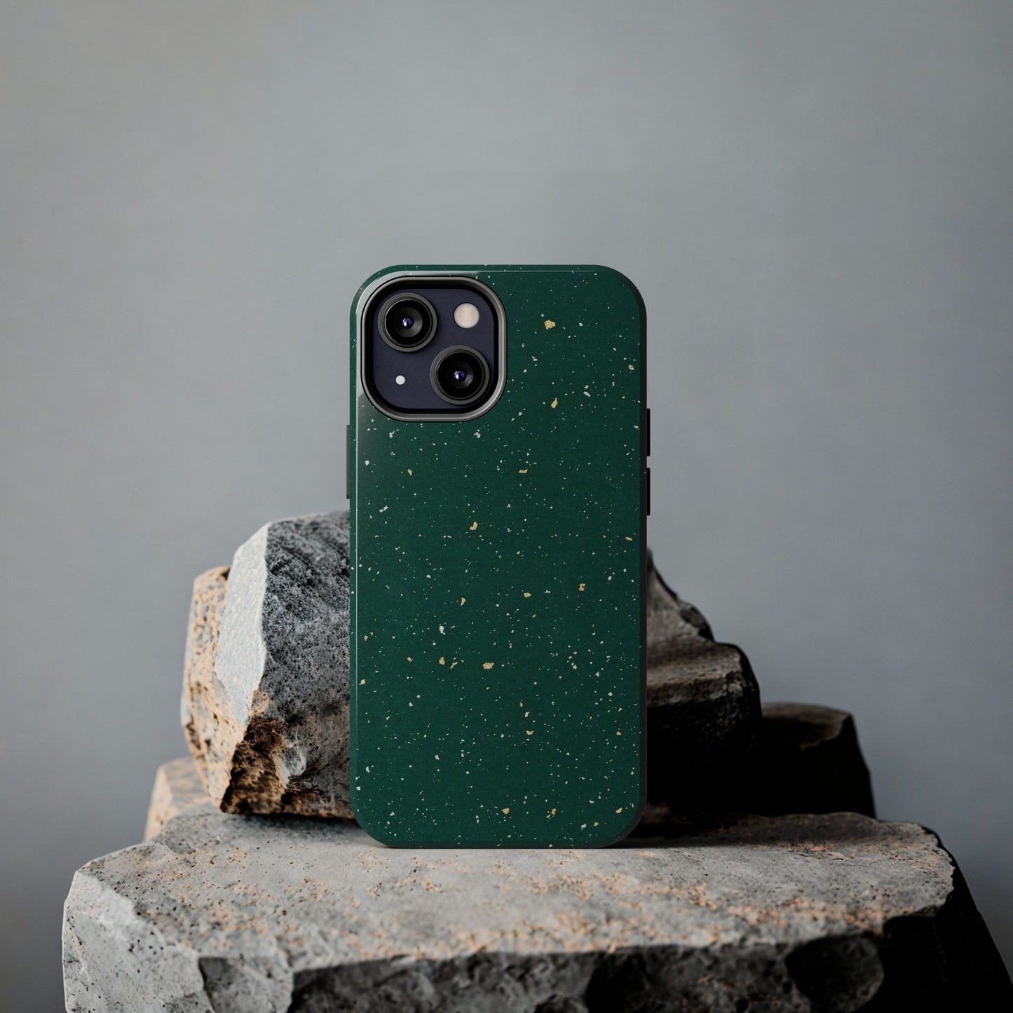 Emerald Gold Flecked Phone Case