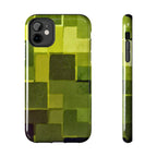 Chartreuse Patchwork Phone Case (Apple & Android)